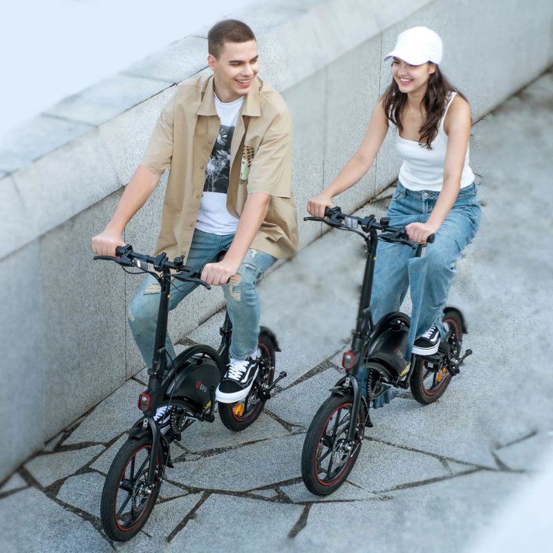 DYU D3F 14-Inch Folding Electric Bike | 250W | 36V 10Ah | 25 km/h