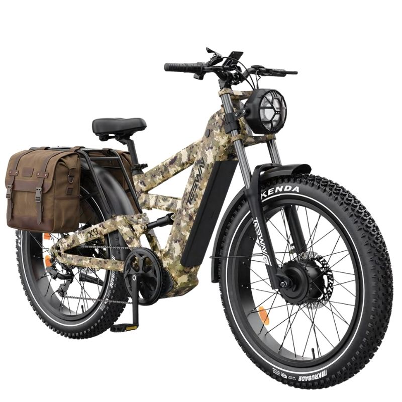TESWAY X9 Ultra Electric Bike – Factory-Locked 250W EAPC-Compliant Configuration, 60V 30Ah
