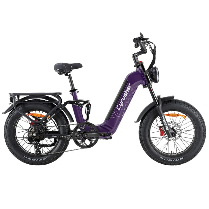 Cyrusher Kommoda 3.0 Step‑Through Fat‑Tire E‑Bike