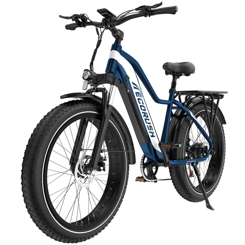 48V battery mounted on aluminum frame