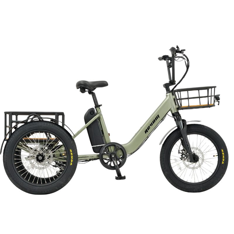 Revom T1 Fat Tyre Electric Mountain Trike