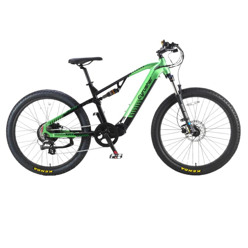 Cyrusher Flex Full‑Suspension E‑Bike