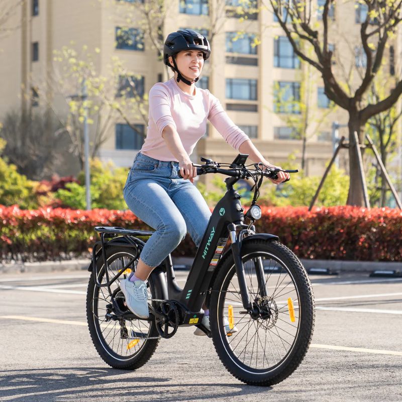Hitway BK16 Step‑Thru 48V 18Ah Electric Bike