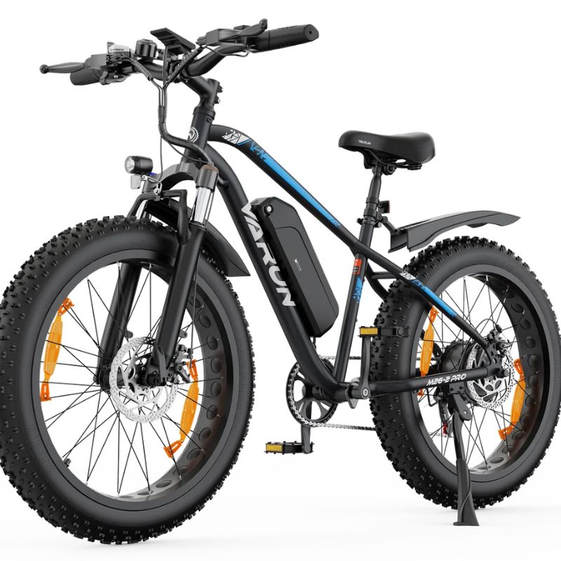 VARUN M26-2 PRO Electric Fat-Tyre Mountain Bike | 250W EAPC Specification | 624Wh Battery | Shimano 7-Speed