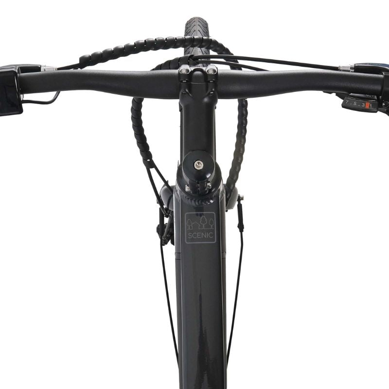 Dawes Scenic Crossbar Electric Hybrid Bike – 250W EAPC Compliant, 375Wh Battery, Shimano 7 Speed