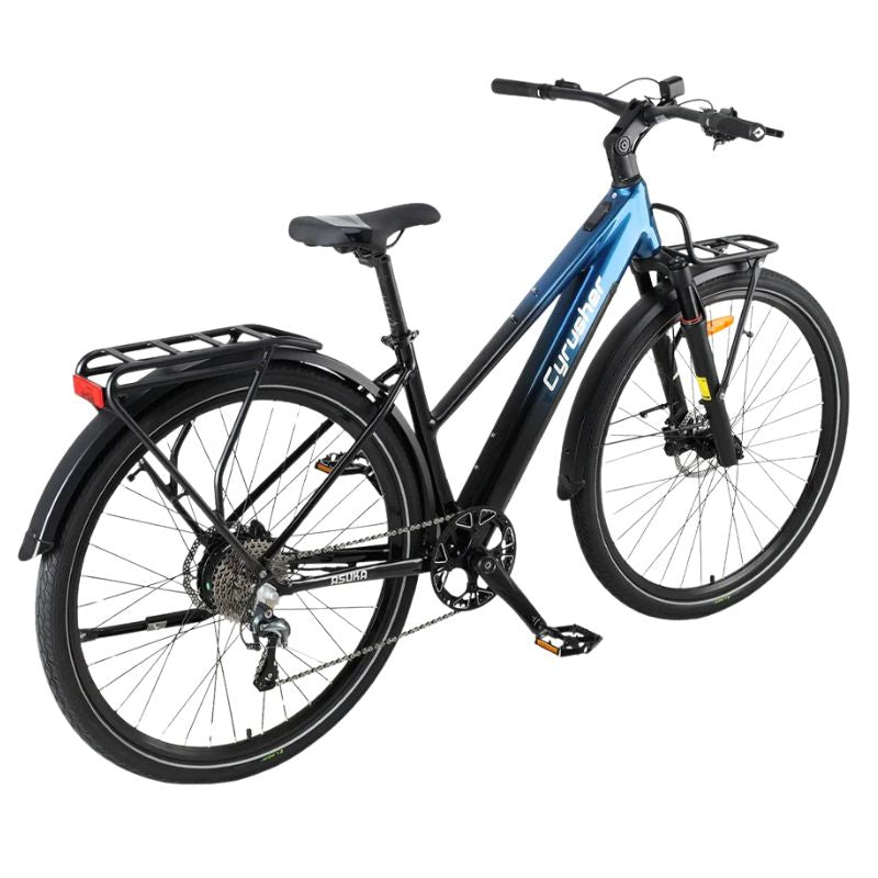 Front air suspension fork on Cyrusher Asuka e‑bike