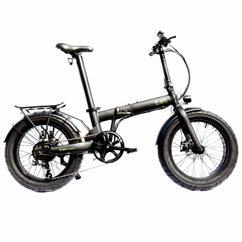 E-Go Max+ PRO Folding Electric Bike – 500W Off-Road Beast
