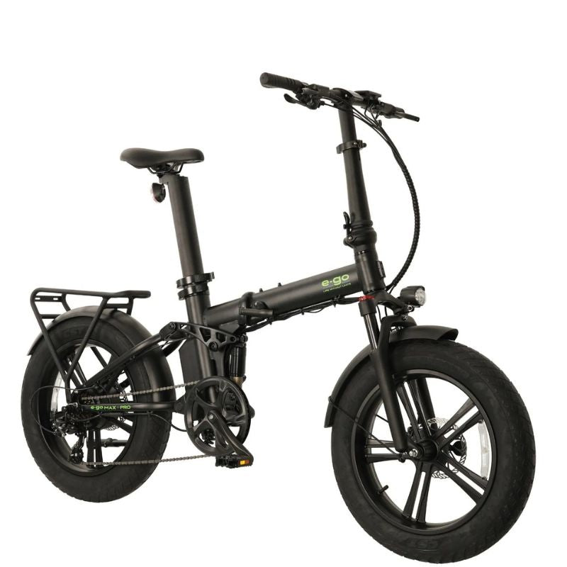 E-Go Max+ PRO Folding Electric Bike – 500W Off-Road Beast
