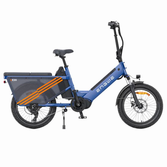 ENGWE LE20 Electric Cargo Bike in Grey