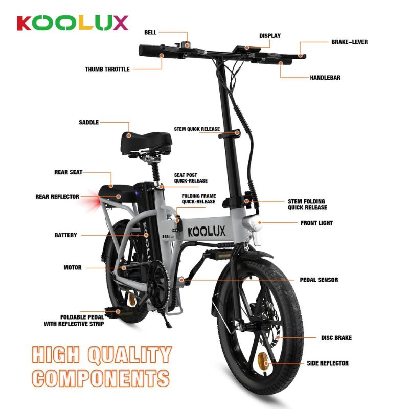 KOOLUX BK5S Foldable Electric Bike