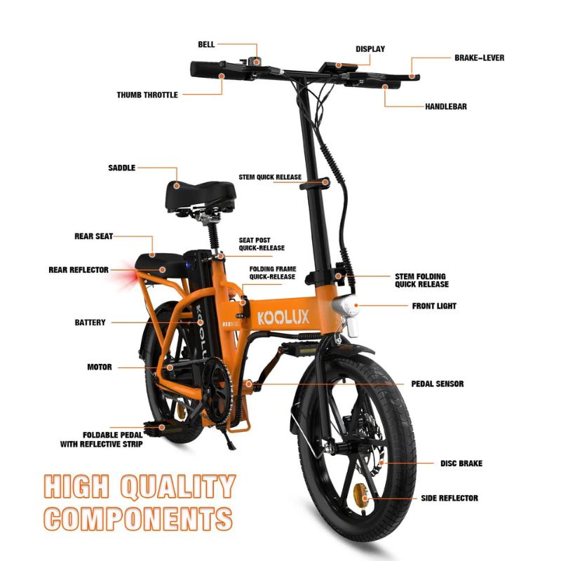 KOOLUX BK5S Foldable Electric Bike
