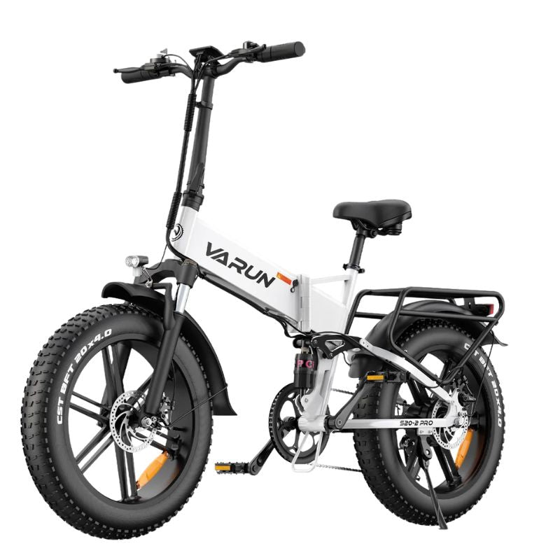 VARUN S20-2 PRO Folding Electric Bike | 250W EAPC Specification | 624Wh Battery | Full Suspension | NFC Display