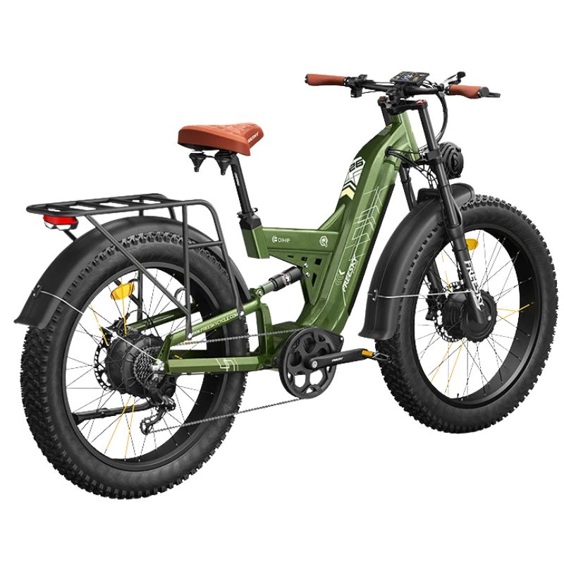 FREESKY Warrior Ultra M-530 Dual Motor 6000W Peak Electric Bike – 60V 30Ah LG Battery