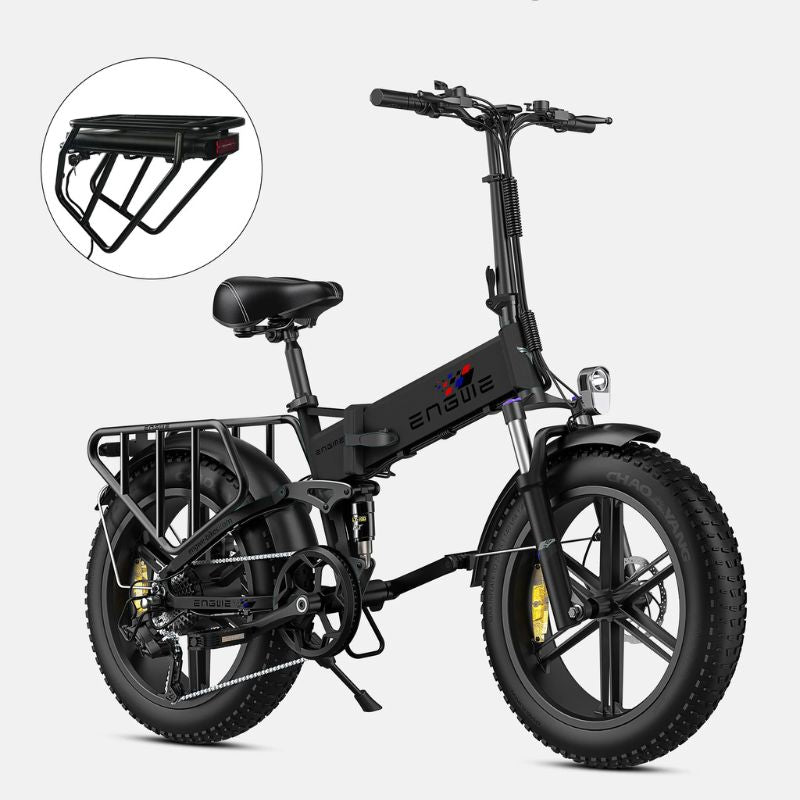 Engwe Engine X 250W Full Suspension Foldable Electric Fat Tire Bike
