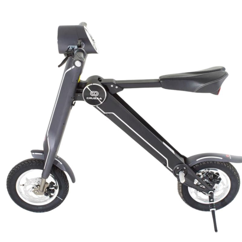 The Cruzaa E-Scooter Racing White with Built in Speakers