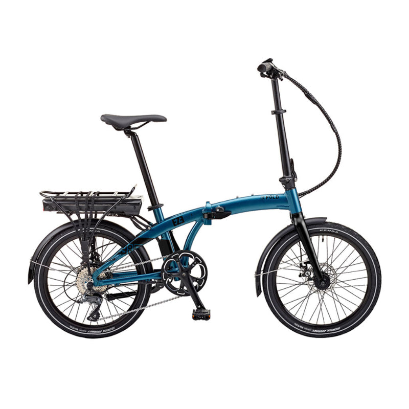Side view of Fold Folding Electric Bike in open position – sleek and compact