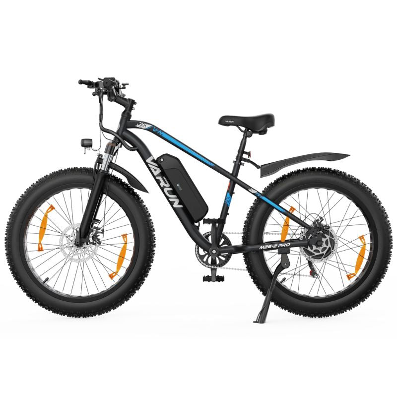VARUN M26-2 PRO Electric Fat-Tyre Mountain Bike | 250W EAPC Specification | 624Wh Battery | Shimano 7-Speed