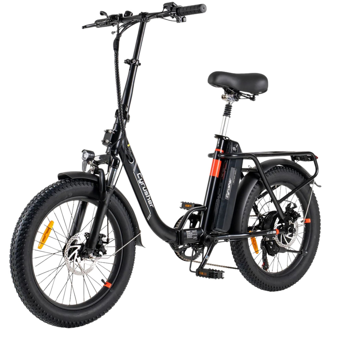 Cyrusher Loop 2.0 250W Folding Electric Bike | 48V 10.4Ah