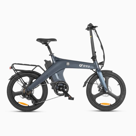 DYU T1 20-Inch Foldable Electric Bike | 250W | 36V 10Ah | 25 km/h