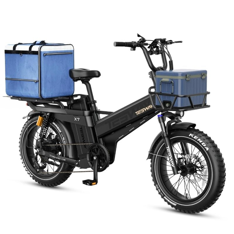 TESWAY X7 PRO Electric Bike – Factory-Locked 250W EAPC-Compliant Configuration, 52V 60Ah