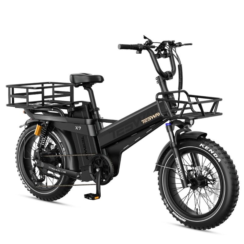 TESWAY X7 PRO Electric Bike – Factory-Locked 250W EAPC-Compliant Configuration, 52V 60Ah