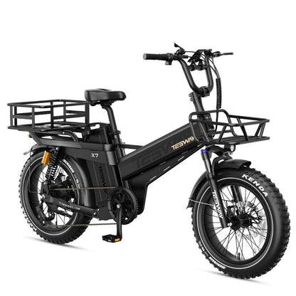 TESWAY X7 PRO Electric Bike – Factory-Locked 250W EAPC-Compliant Configuration, 52V 60Ah