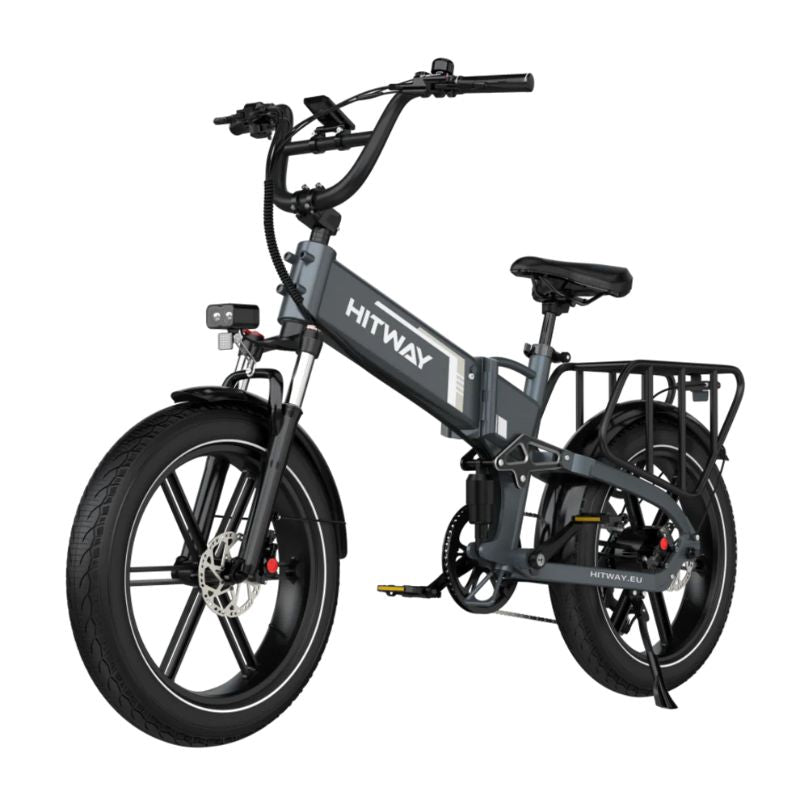 HITWAY BK10S PRO Folding Electric Bike - Grey