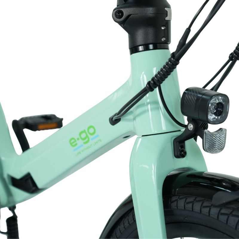 E-Go CarbonStep 250W Folding Electric Bike | 10Ah Battery