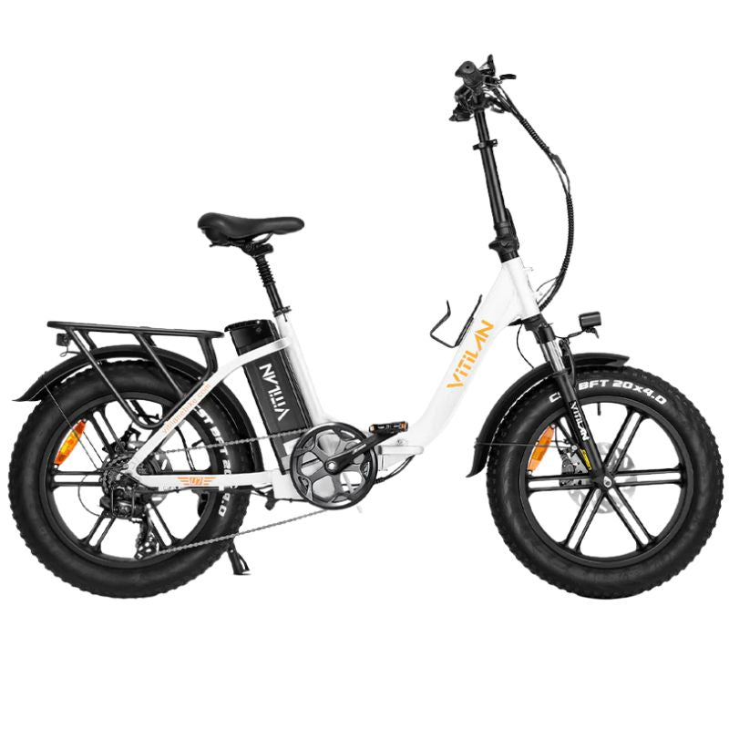 Vitilan U7 Step-thru Foldable Fat-Tire Electric Bike