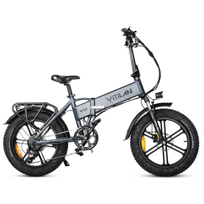 Vitilan V3 2.0 Folding Fat-Tire All-Terrain Electric Bike