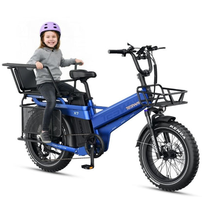 TESWAY X7 PRO Electric Bike – Factory-Locked 250W EAPC-Compliant Configuration, 52V 60Ah