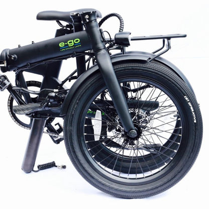 E-Go Max Folding Electric Bike | 250W UK EAPC Specification | 504Wh Samsung/LG Battery | Shimano 7-Speed