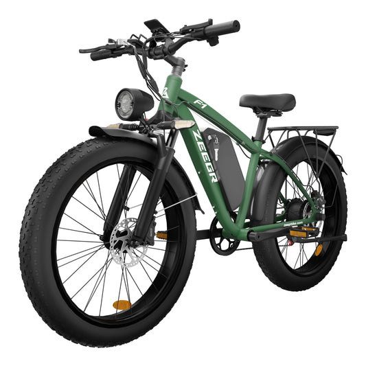 BluVall F1 1000W Electric Fat‑Tire Bike