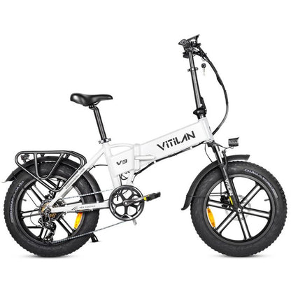 Vitilan V3 2.0 Folding Fat-Tire All-Terrain Electric Bike
