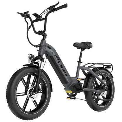 Front disc brake and suspension fork of ECORUSH R6