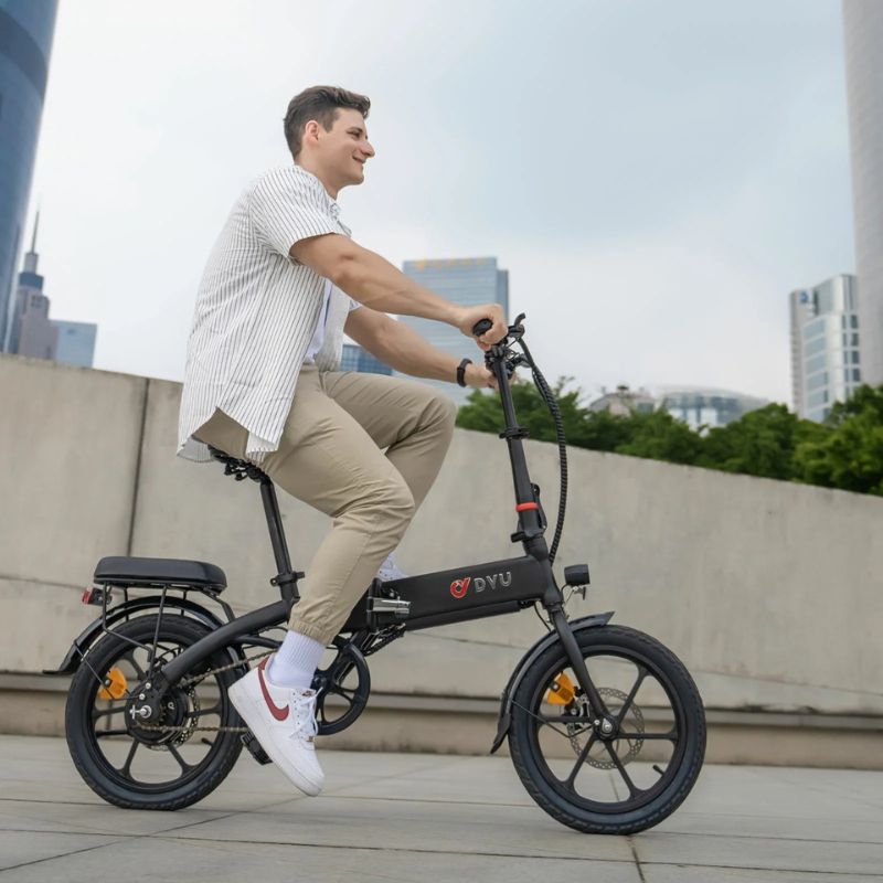 DYU A1F Pro 16-Inch Folding Electric Bike | 250W | 36V 7.5Ah | 25 km/h