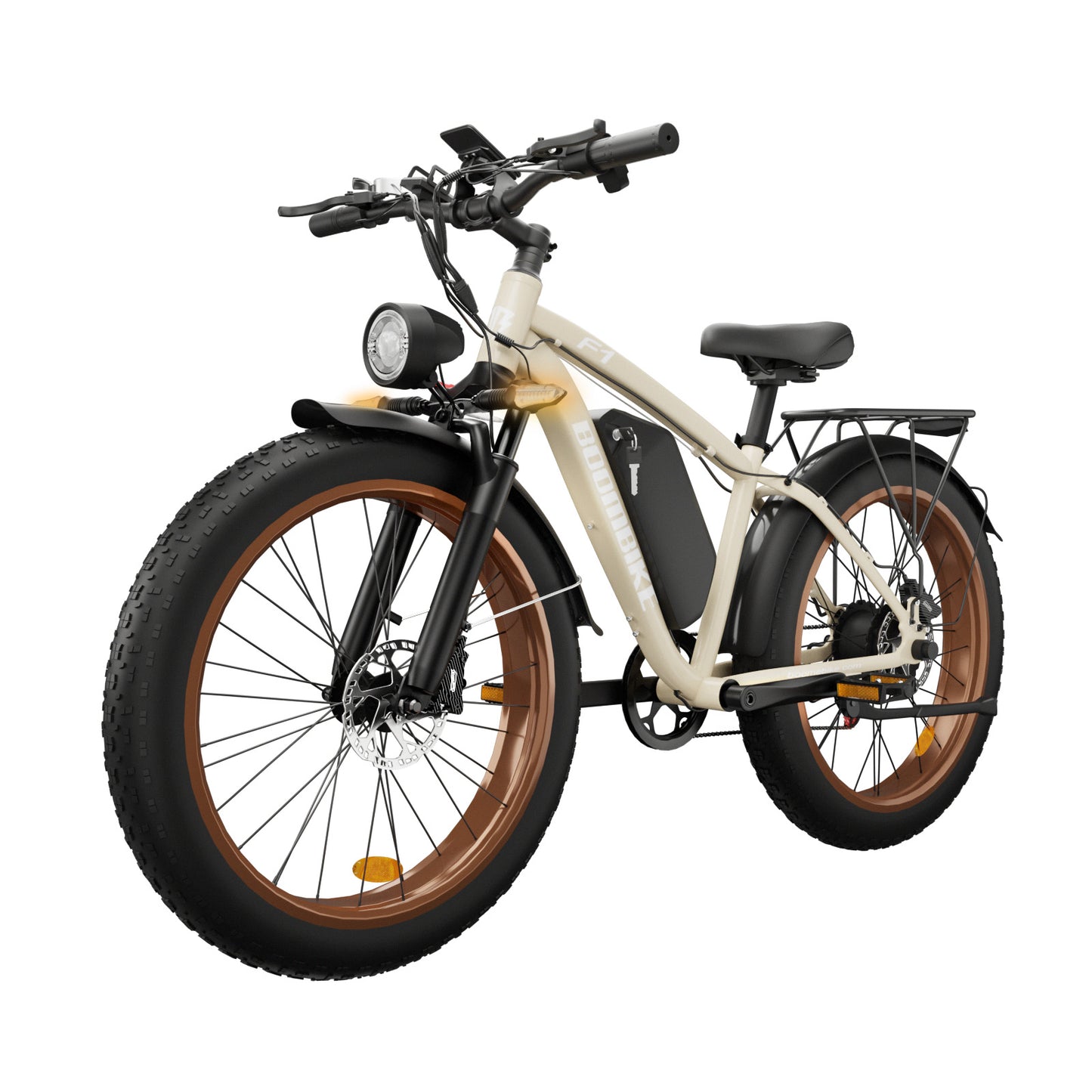 BluVall F1 1000W Electric Fat‑Tire Bike