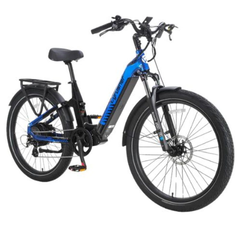 SR Suntour front suspension fork on Sprint city bike