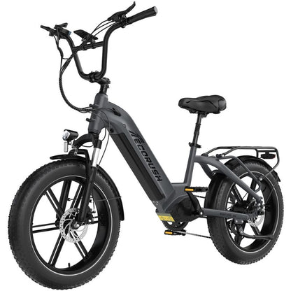 Shimano 7-speed derailleur system on ECORUSH R6 rear wheel