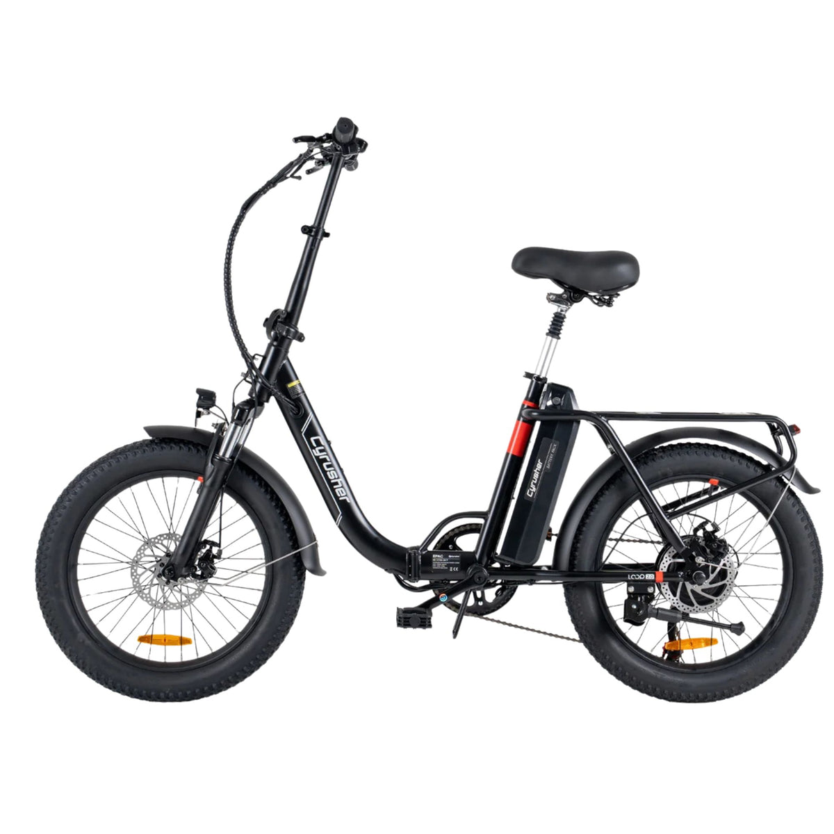 Cyrusher Loop 2.0 250W Folding Electric Bike | 48V 10.4Ah