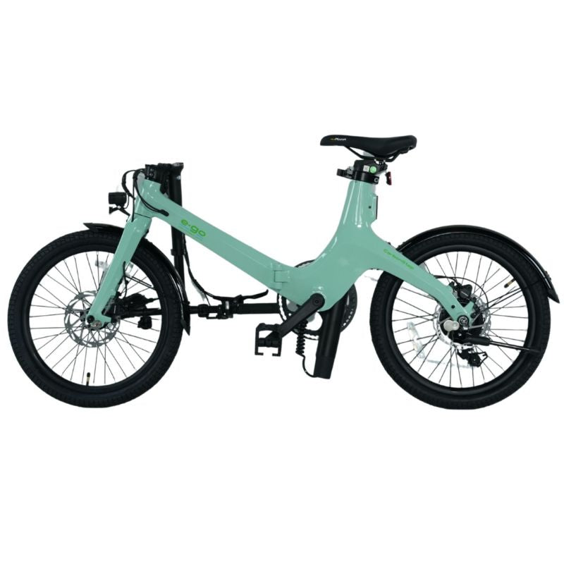 E-Go CarbonStep 250W Folding Electric Bike | 10Ah Battery