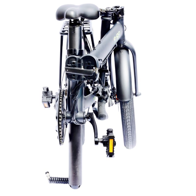 E-Go Max Folding Electric Bike | 250W UK EAPC Specification | 504Wh Samsung/LG Battery | Shimano 7-Speed