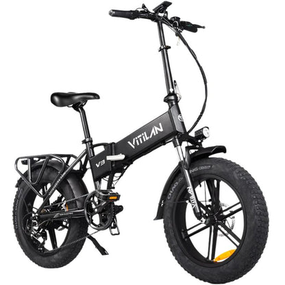 Vitilan V3 2.0 Folding Fat-Tire All-Terrain Electric Bike