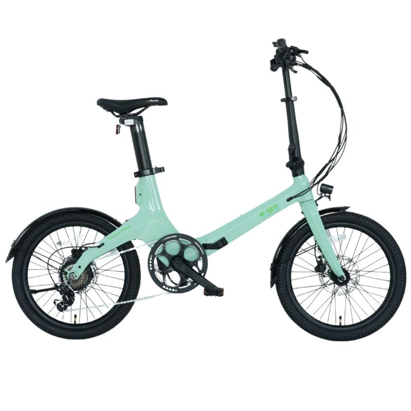 E-Go CarbonStep 250W Folding Electric Bike | 10Ah Battery