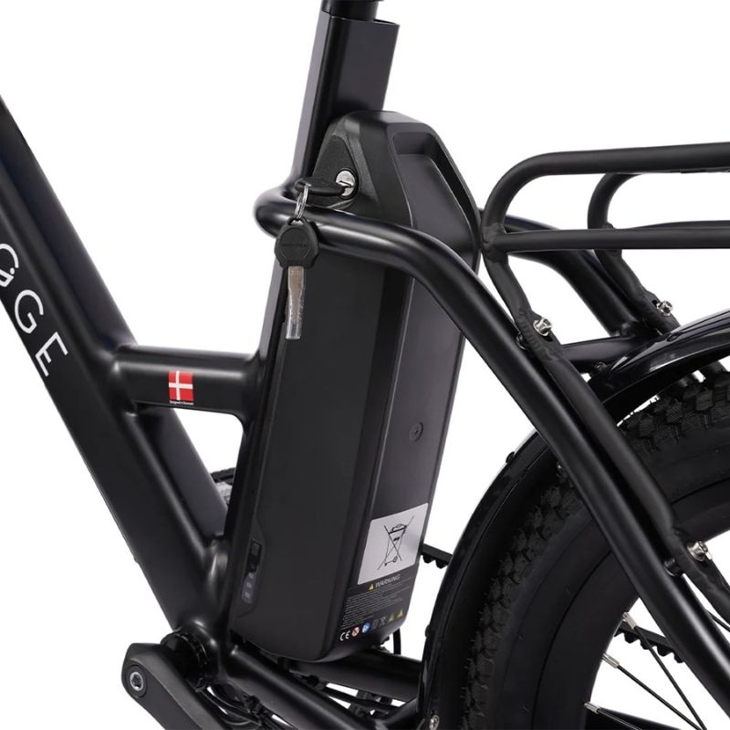 Hygge Herlev Auto Step-Through Electric Bike | 250W UK EAPC Compliant | Automatic 3-Speed | 48V