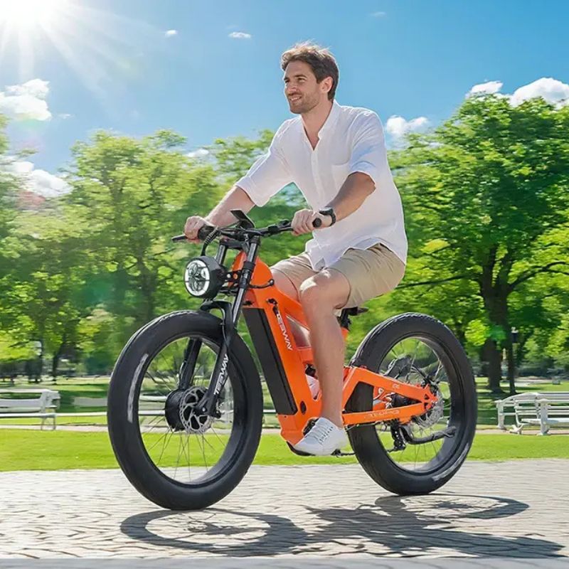 TESWAY X9 Ultra Electric Bike – Factory-Locked 250W EAPC-Compliant Configuration, 60V 30Ah