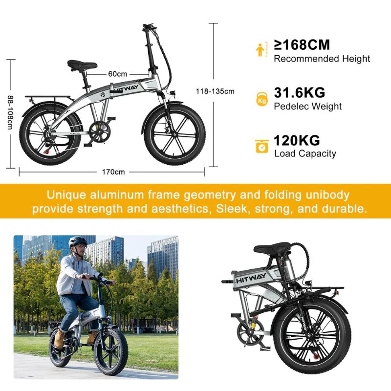 Hitway BK36 Folding Electric Bike