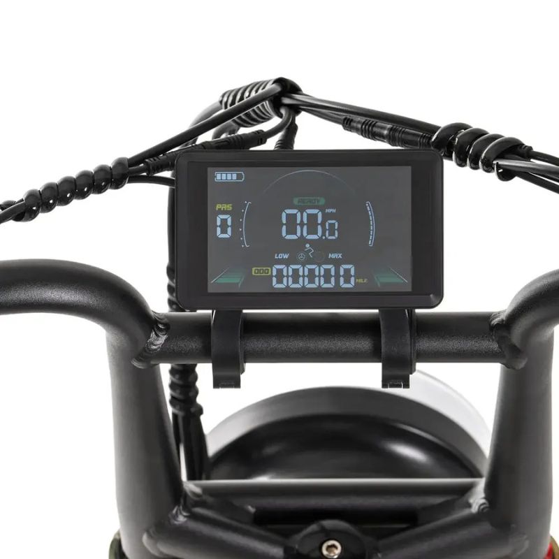 TESWAY X7 AWD Electric Bike – Factory-Locked 250W EAPC-Compliant Configuration, 52V 60Ah