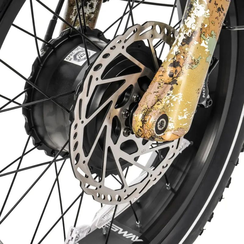 TESWAY X7 AWD Electric Bike – Factory-Locked 250W EAPC-Compliant Configuration, 52V 60Ah