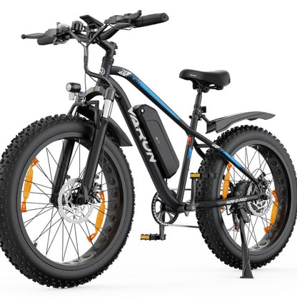 VARUN M26-2 PRO Electric Fat-Tyre Mountain Bike | 250W EAPC Specification | 624Wh Battery | Shimano 7-Speed